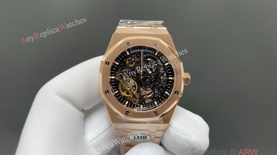 THB Factory Audemars Piguet Royal Oak Calibre 3132 Movement 41mm Rose Gold Band Watch